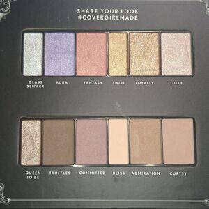 Covergirl Eyeshadow Palette - 12 Shade Neutral Shimmer Matte - NWT